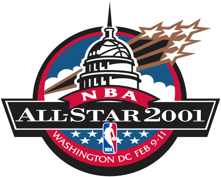 NBA All-Star Game 2001 Primary Logo iron on transfers for T-shirts
